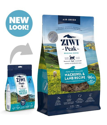ZIWI Peak Air-Dried Mackerel & Lamb Recipe Dry Cat Food - 400gms