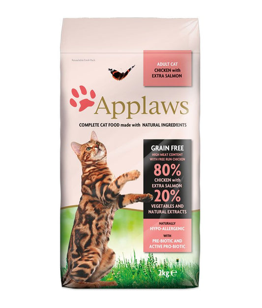 Applaws Chicken with Salmon Adult Dry Cat Food