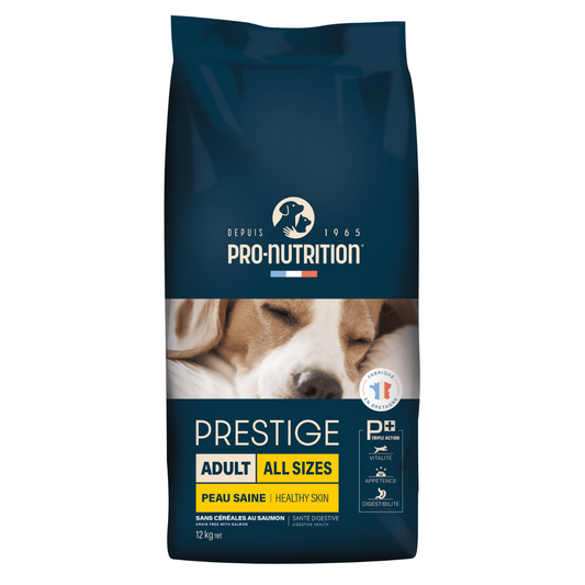 Pro nutrition Prestige Dog Adult All Size Healthy Skin Salmon 12Kg - Grain Free