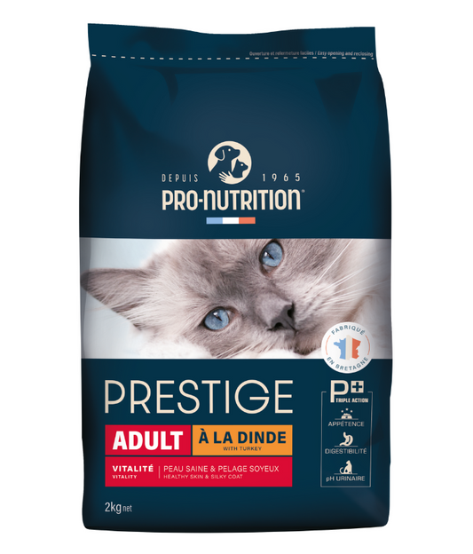 Pro nutrition Prestige Cat Adult Turkey -2Kg