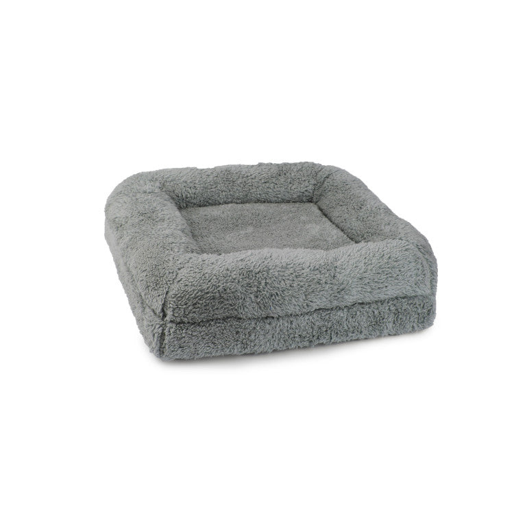 Lambswool 2 in 1 Cat Castle - Grey