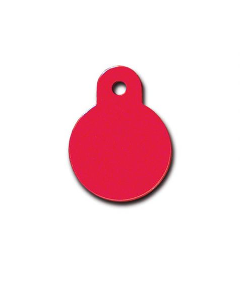 Hillman ID Tag - Circle Small Anodized