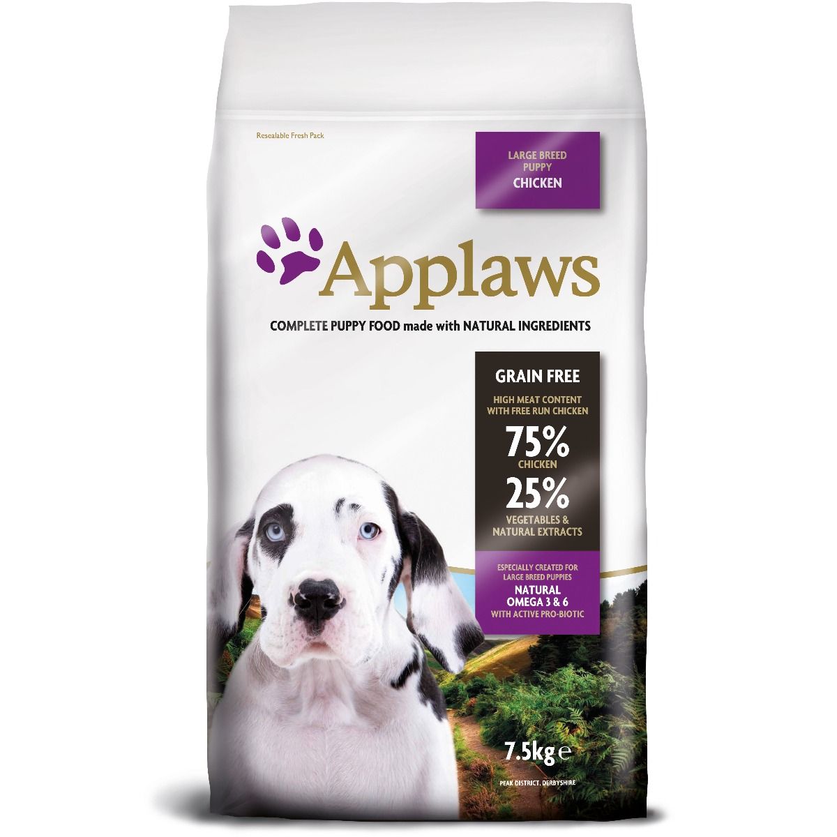 Applaws Chicken Large Breed Dry Puppy Food 7.5KG