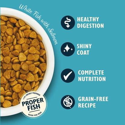 Lily's Kitchen Fisherman's Feast White Fish & Salmon Dry Cat Food 2kg