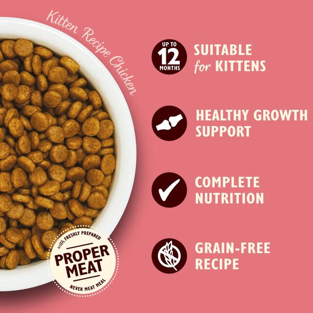 Lily's Kitchen Chicken & White Fish Kitten Dry Food 800gms