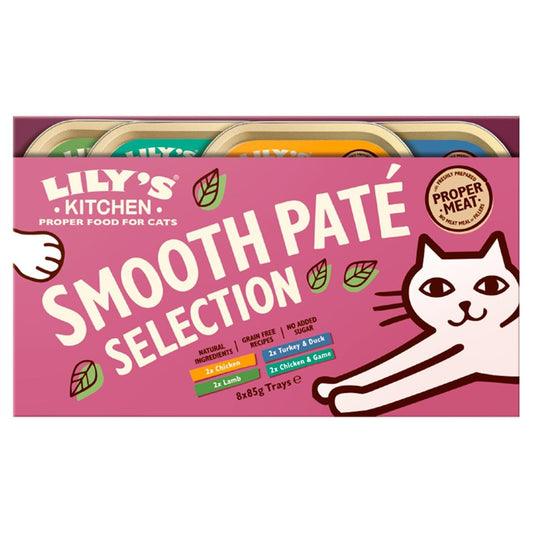 Lily's Kitchen Paté Selection Multipack Wet Cat Food 8X85G