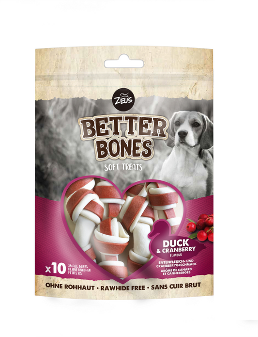 Zeus Better Bones Small Bones - Duck & Cranberry (219g)