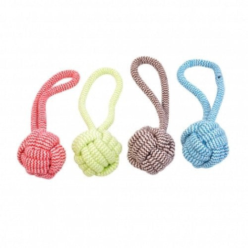 Duvo+ Scooby Rope Dummy Ball (7.6 x 18 cm)