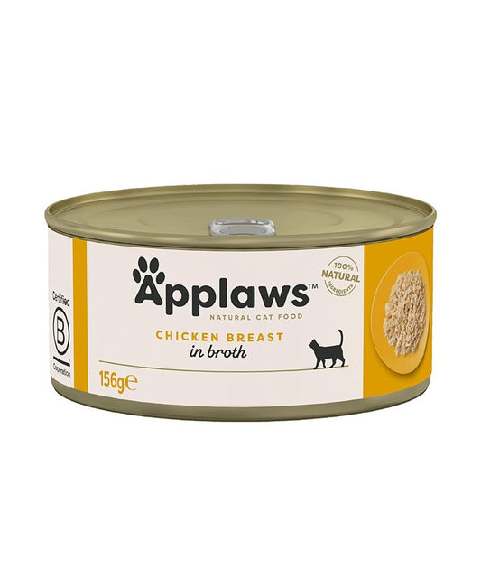 Applaws Chicken Breast in Broth Wet Cat Food-156g Tin