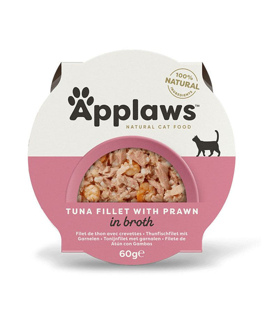 Applaws Cat Tuna with Prawn Pot x 60g