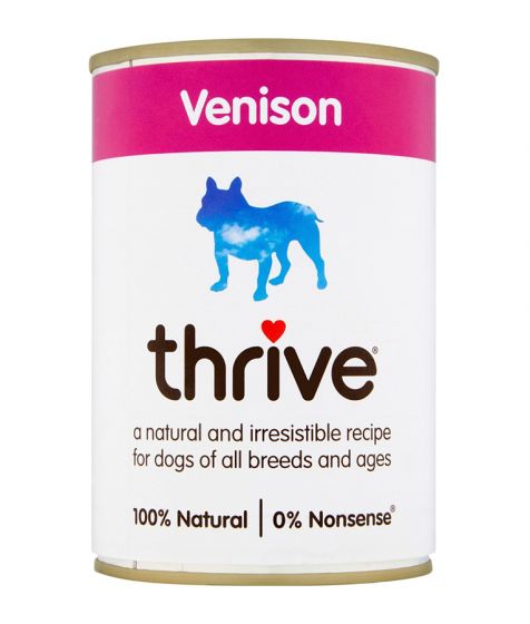 Thrive Complete Dog Venison Wet Food - 400g