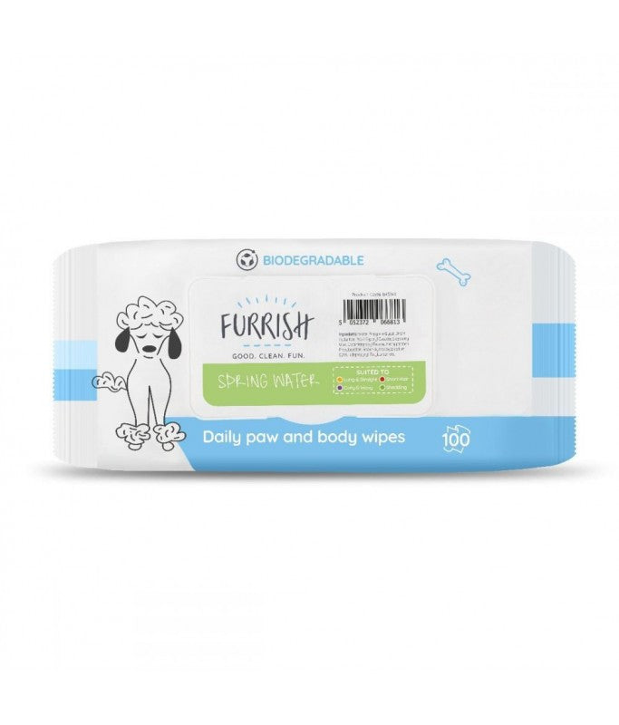 Furrish Daily Bath Wipes