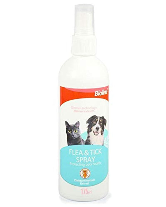 Bioline Flea & Tick Spray - 175ml