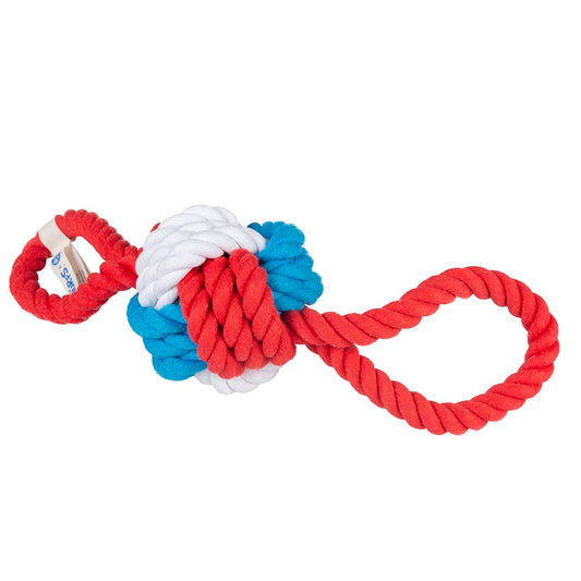 Duvo+ Papa Smurf Rope Ball - 42cm