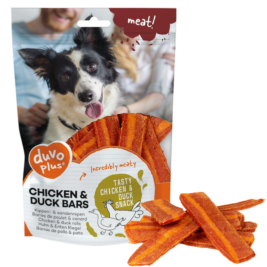 Duvo+ Meat! Chicken & Duck Bars - 100g