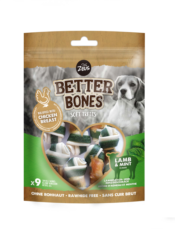 Zeus Better Bones Wrapped - Lamb & Mint (197g)