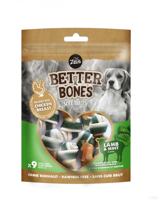 Zeus Better Bones Wrapped - Lamb & Mint (197g)