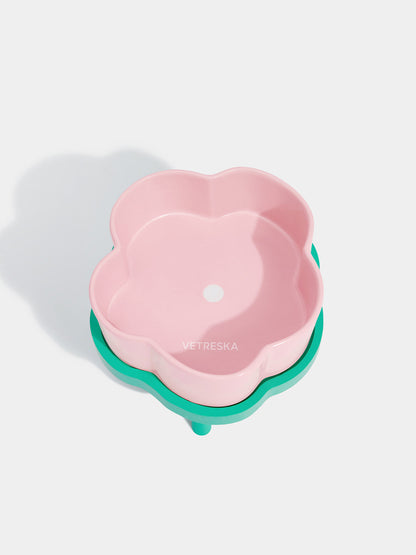 Flora Ceramic Pet Bowl - L