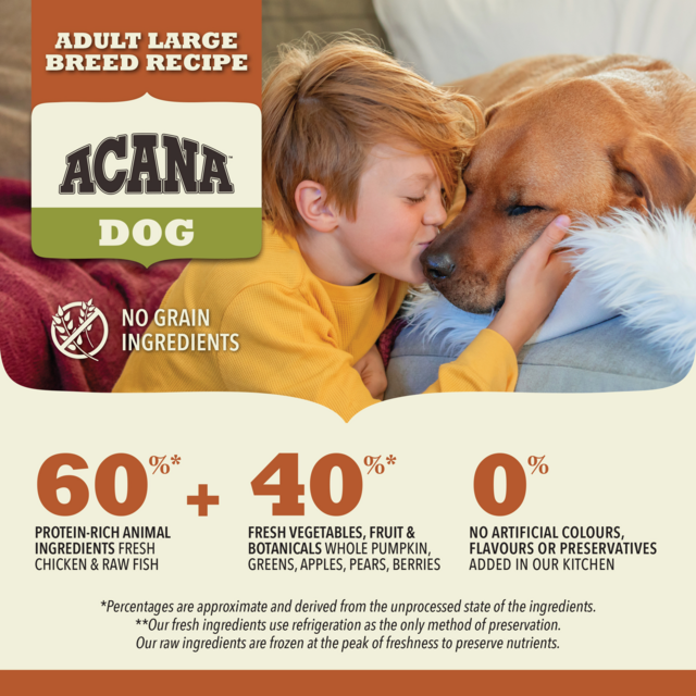 Acana Adult Large Breed Dry Dog Food - 11.4kg