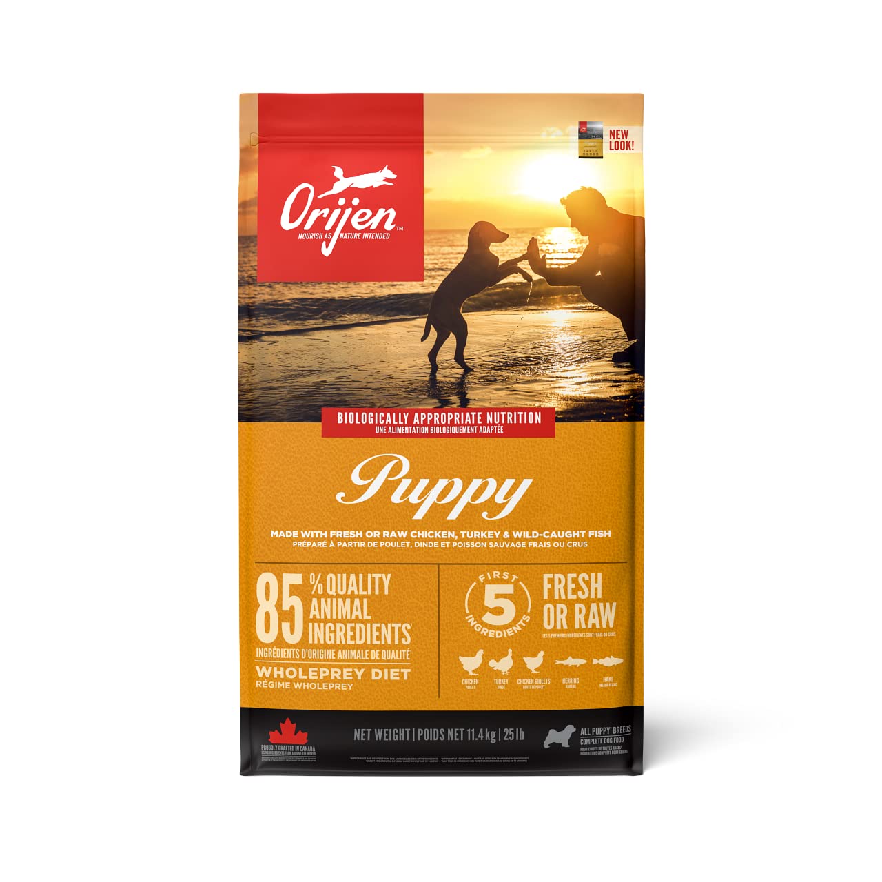 Orijen Puppy Dry Dog Food - 11.4 KG