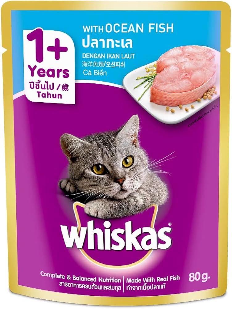 Whiskas Oceanfish - 80g x 12