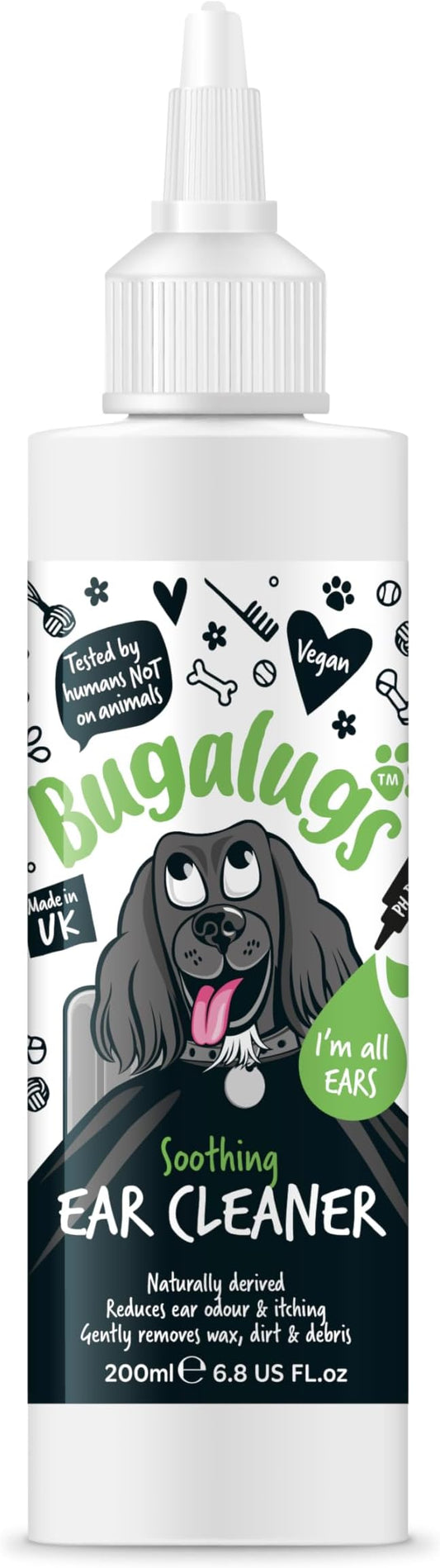 Bugalugs Soothing Ear Cleaner for Dogs - 200ML