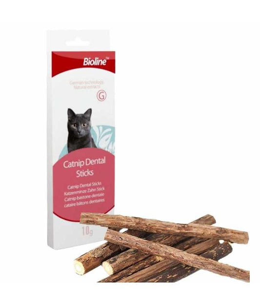 Bioline Catnip Dental Sticks -10g