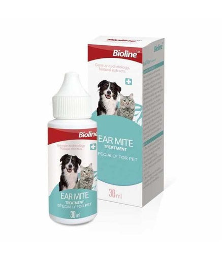 Bioline Ear Mite Treatment - 30ml