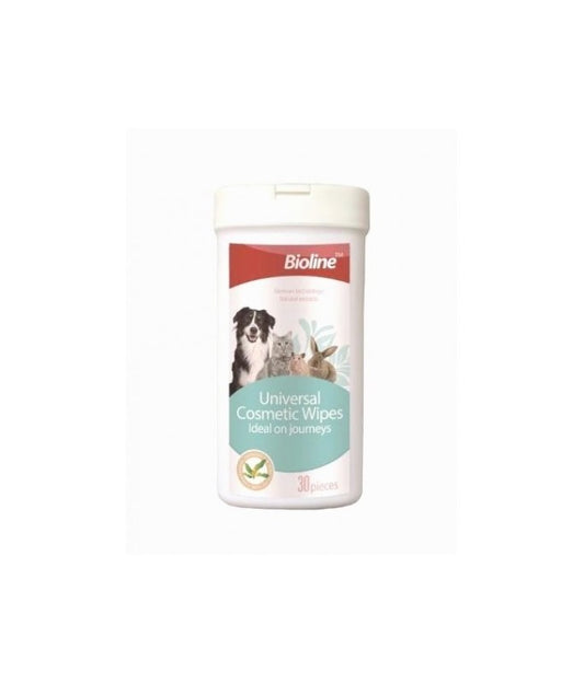 Bioline Universal Cosmetic Wipes -30Pcs