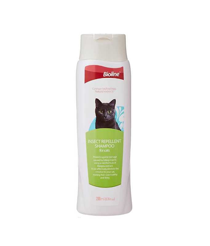 Bioline Insect Repellant Shampoo For Cats - 200ml