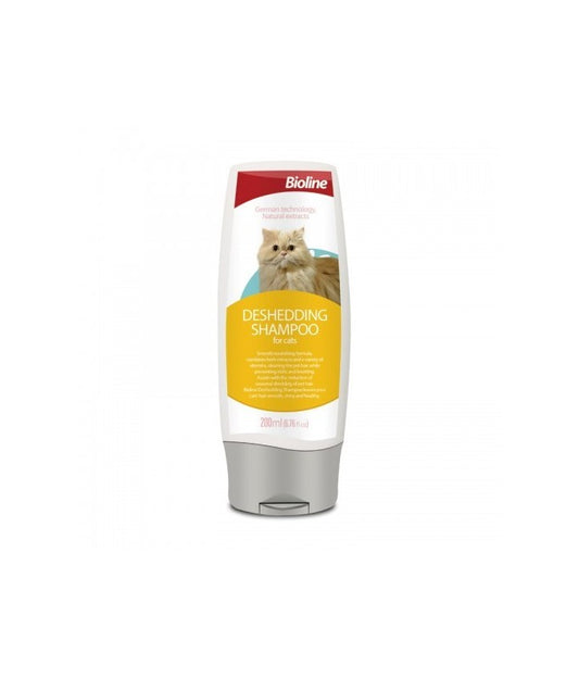 Bioline Deshedding Shampoo For Cat -200ml