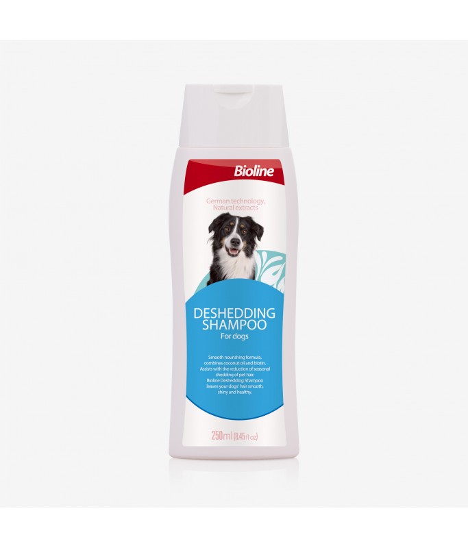 Bioline Deshedding Shampoo For Dogs- 250ml