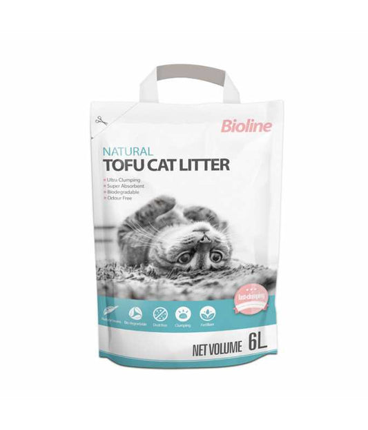 Bioline Tofu Cat Litter-Original -6L