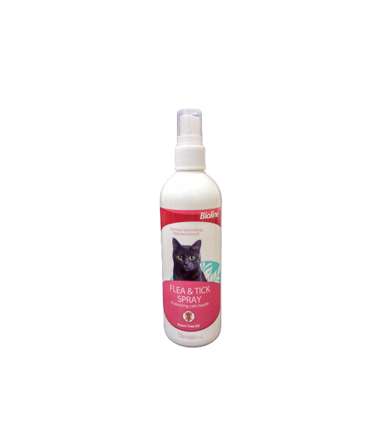 Bioline Flea And Tick Spray For Cat - 175ml