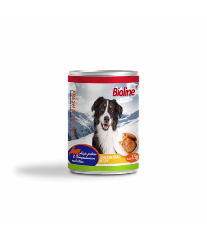 Bioline Canned Dog Food - 375g