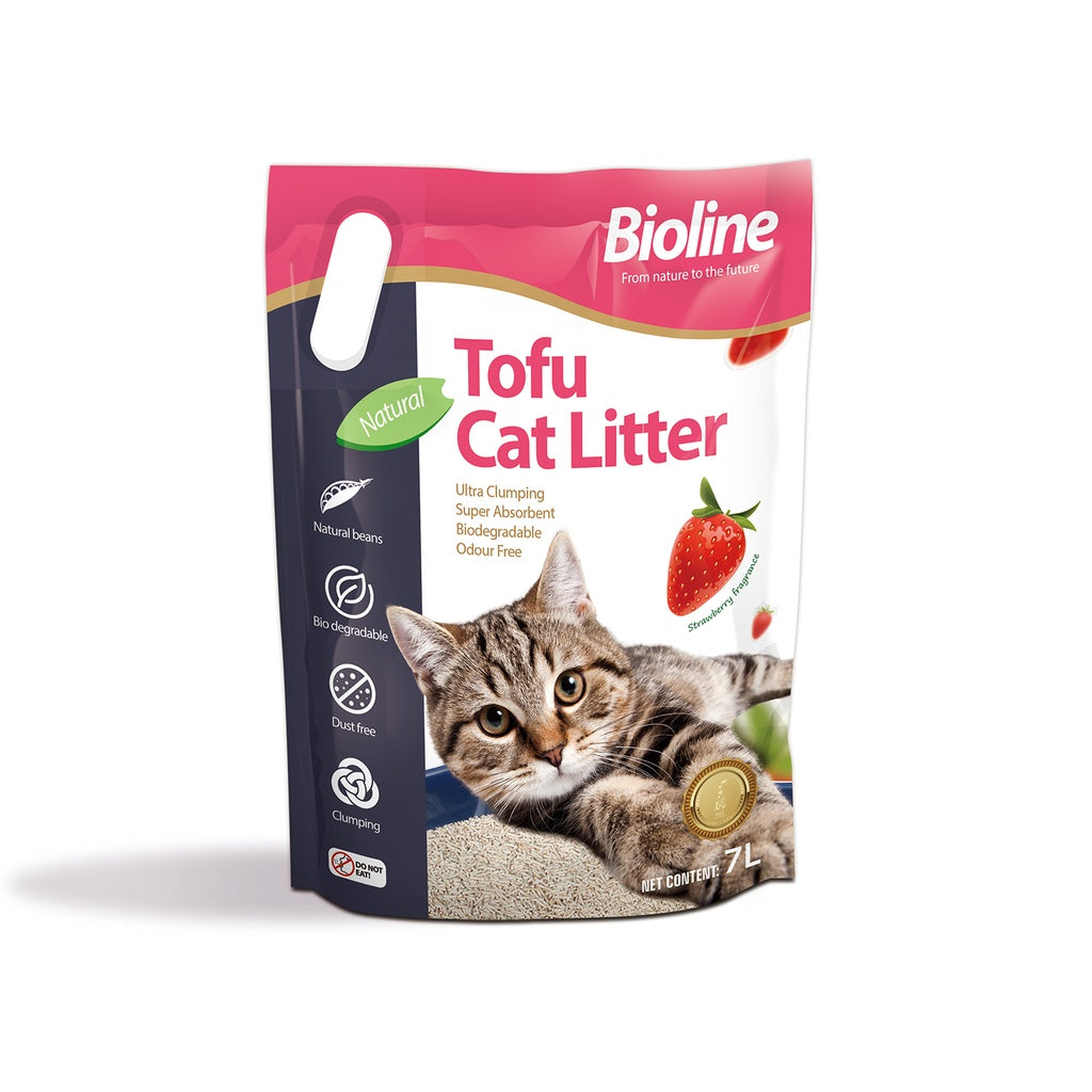 Bioline Tofu Cat Litter- 7L