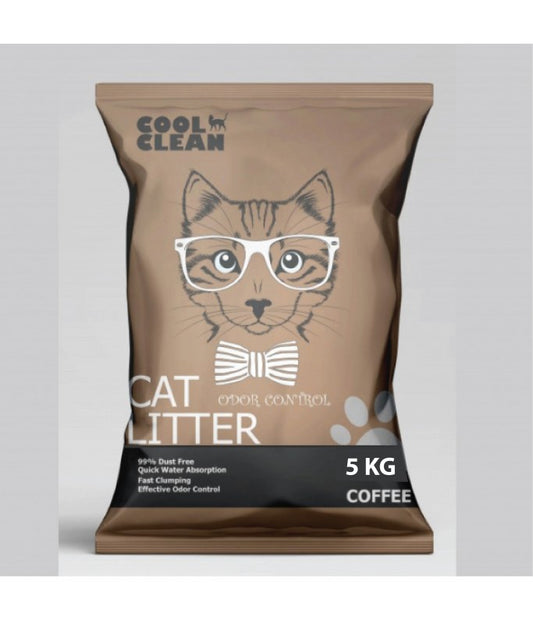 Cool Clean Clumping Cat Litter-  Coffee