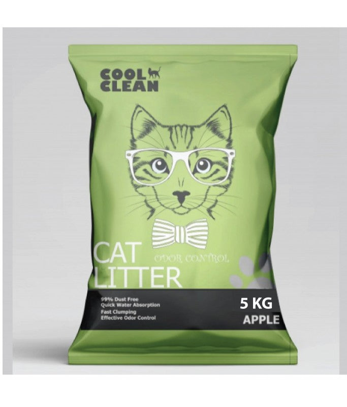 Cool Clean Clumping Cat Litter - Apple