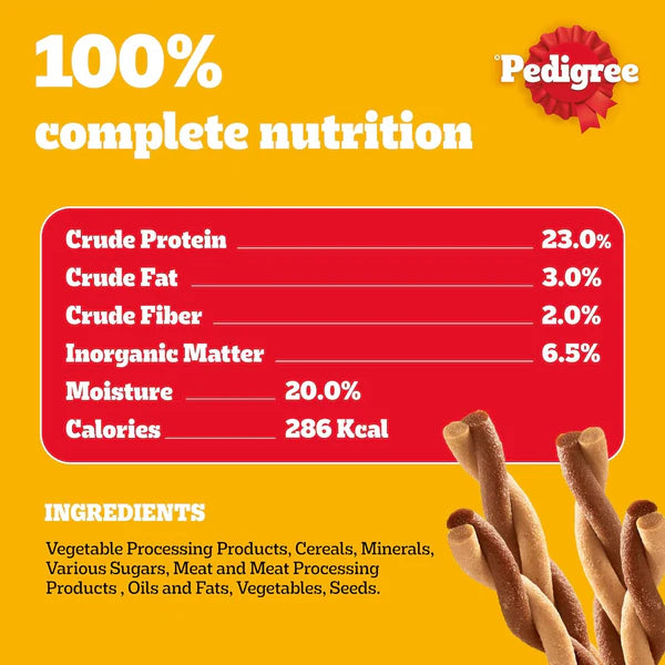Pedigree Rodeo Chicken Dog Treats - 7PCS