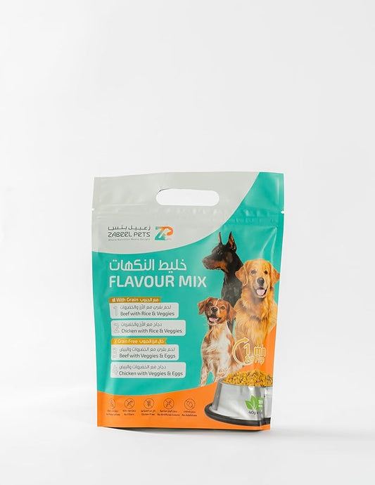 ZABEEL PETS-FLAVOUR MIX(40gx4)