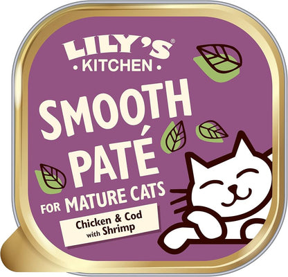 Lily's Kitchen Pate for Mature Cats Multipack Wet Cat Food 8X85G