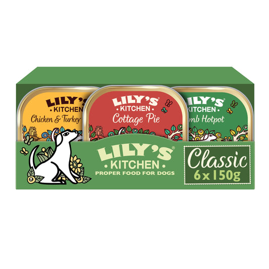 Lily's Kitchen Classic Multipack Wet Dog Food 6X150G