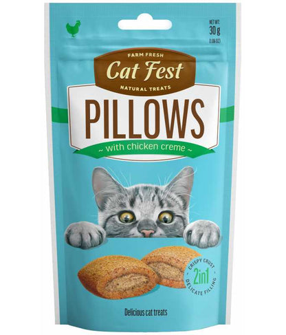 Cat Fest Pillows With Cream - 30g (Near Expiry)