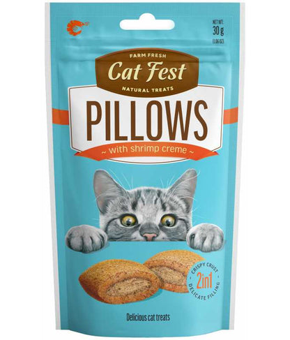 Cat Fest Pillows With Cream - 30g (Near Expiry)