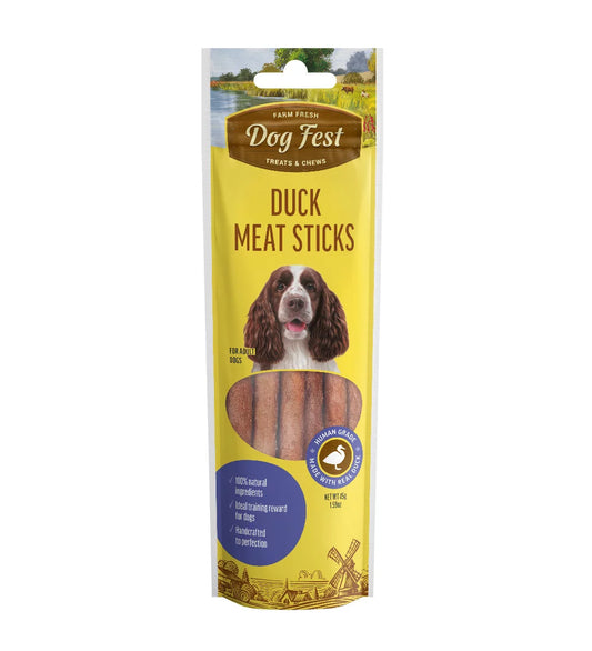 Dog Fest Duck Meat Sticks For Adult Dogs - 45g