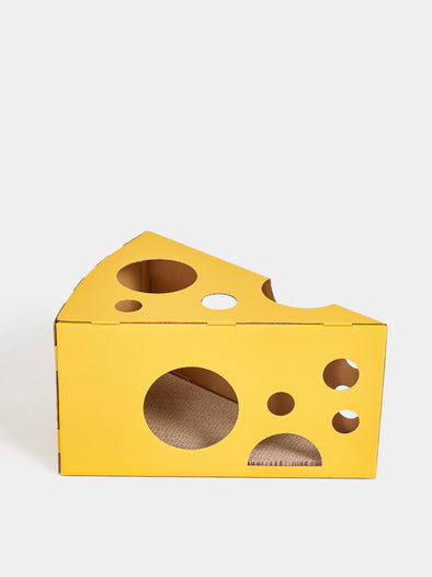 Cheese Cat Scratching Box