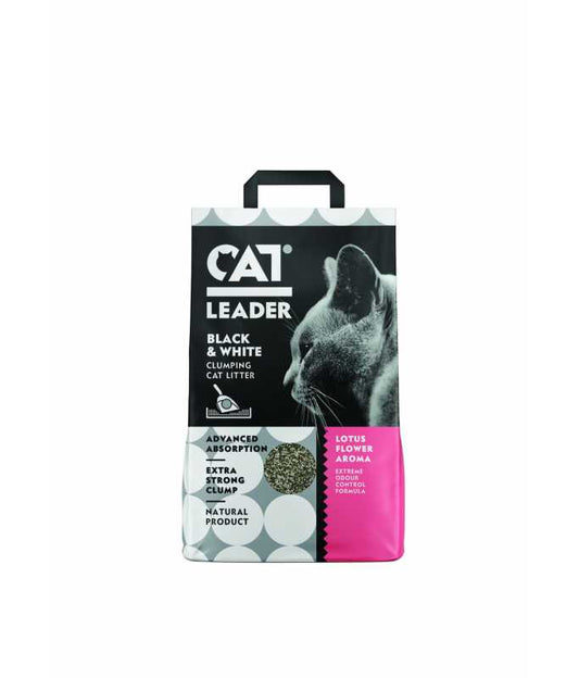 Geohellas Cat Leader Clumping Black&white OA Lotus Flower- 5kg