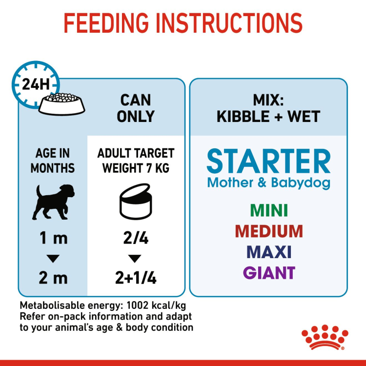 Canine Health Nutrition Starter Mousse (12 Wet Food Cans)