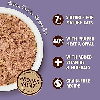 Lily's Kitchen Pate for Mature Cats Multipack Wet Cat Food 8X85G