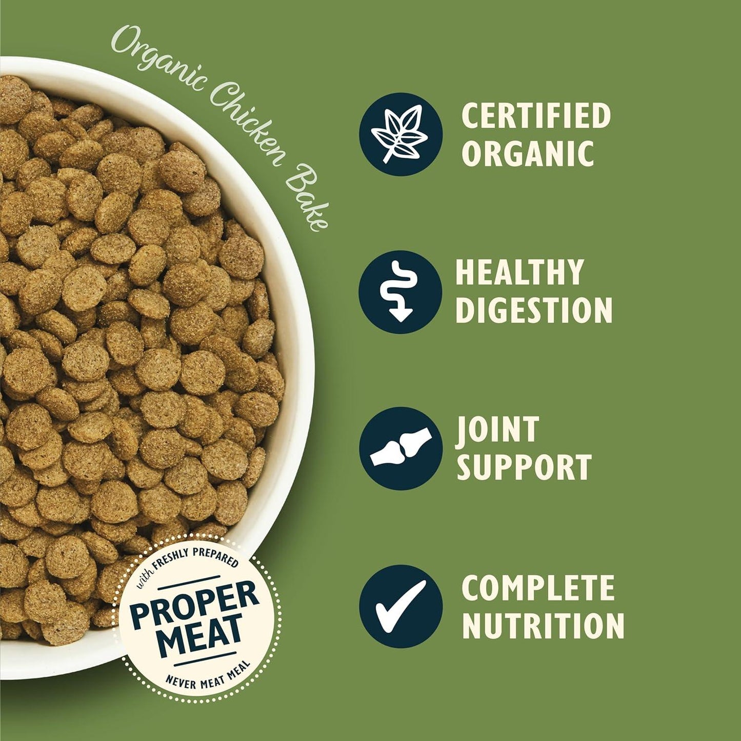 Lily's Kitchen Organic Chicken Bake with Vegetable & Herb Adult Dry Dog Food 2.5kg